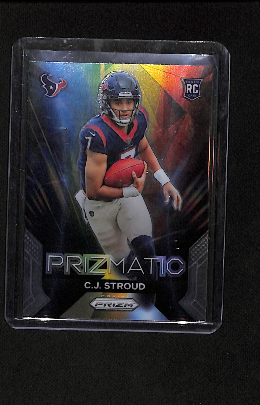 2023 Panini Prizm #6 C.J. Stroud Prizmatic Prizms Green