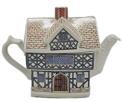 Sadler English Country Cottage Tudor House Teapot England Shakespeare