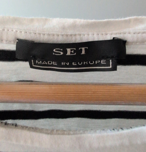 SET Bluse T-Shirt S/36~M/38 Maritim Navy gestreift  TOP NEUw - Bild 6 von 7