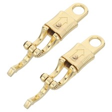 2 Pcs Metal Spring Hook Horse Saddle Accessories Racing Supplies