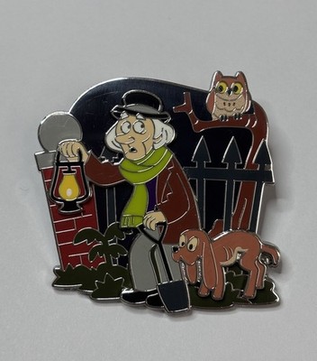 Disney Pin - Grave Keeper/Caretaker &Dog - Haunted Mansion - 2024
