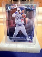 2025 Bowman Draft #BDC-111 Eduardo Quintero Laser Refractor