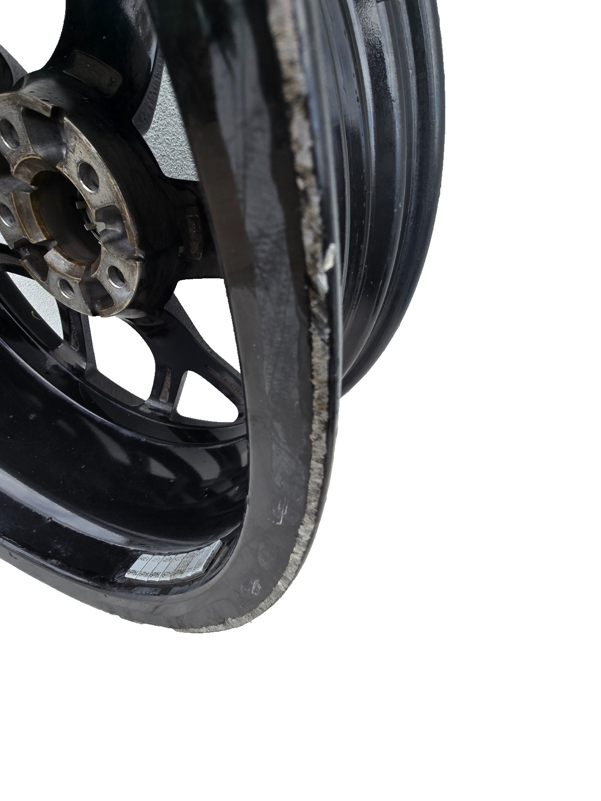 2017-2023 ALFA ROMEO GIULIA TI 19x8 Alloy 19'' WHEEL RIM BLACK Y SPOKE W/CENTER