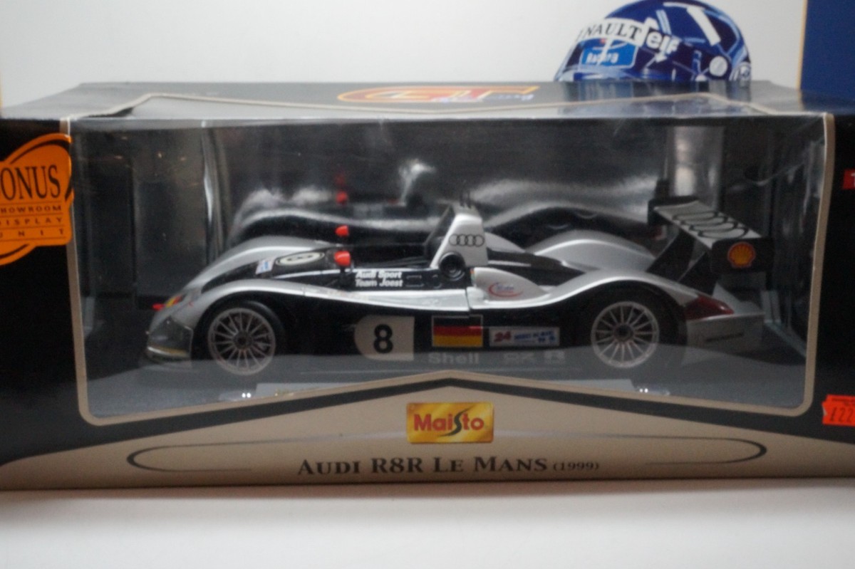 MAISTO製 アウディーＲ8R　　 ル・マン1999　1/18 　中古品 MAISTO製 アウディーR8R ル・マン1999 1/18 中古品 MAISTO製