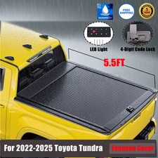 5.5FT Hard Retractable Truck Bed Cover For 2022-2025 Toyota Tundra