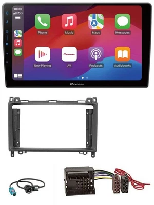 Pioneer USB 9 Zoll Lenkrad DAB Bluetooth Autoradio für Mercedes A-Klasse B-Klass - Bild 1 von 4