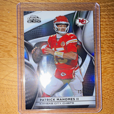 Topps Chrome Black 2024 Patrick Mahomes II Chiefs Refractor #51  134/199