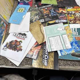 Video Game Lot Stuff Lot Promo Items Cables Random Stuff