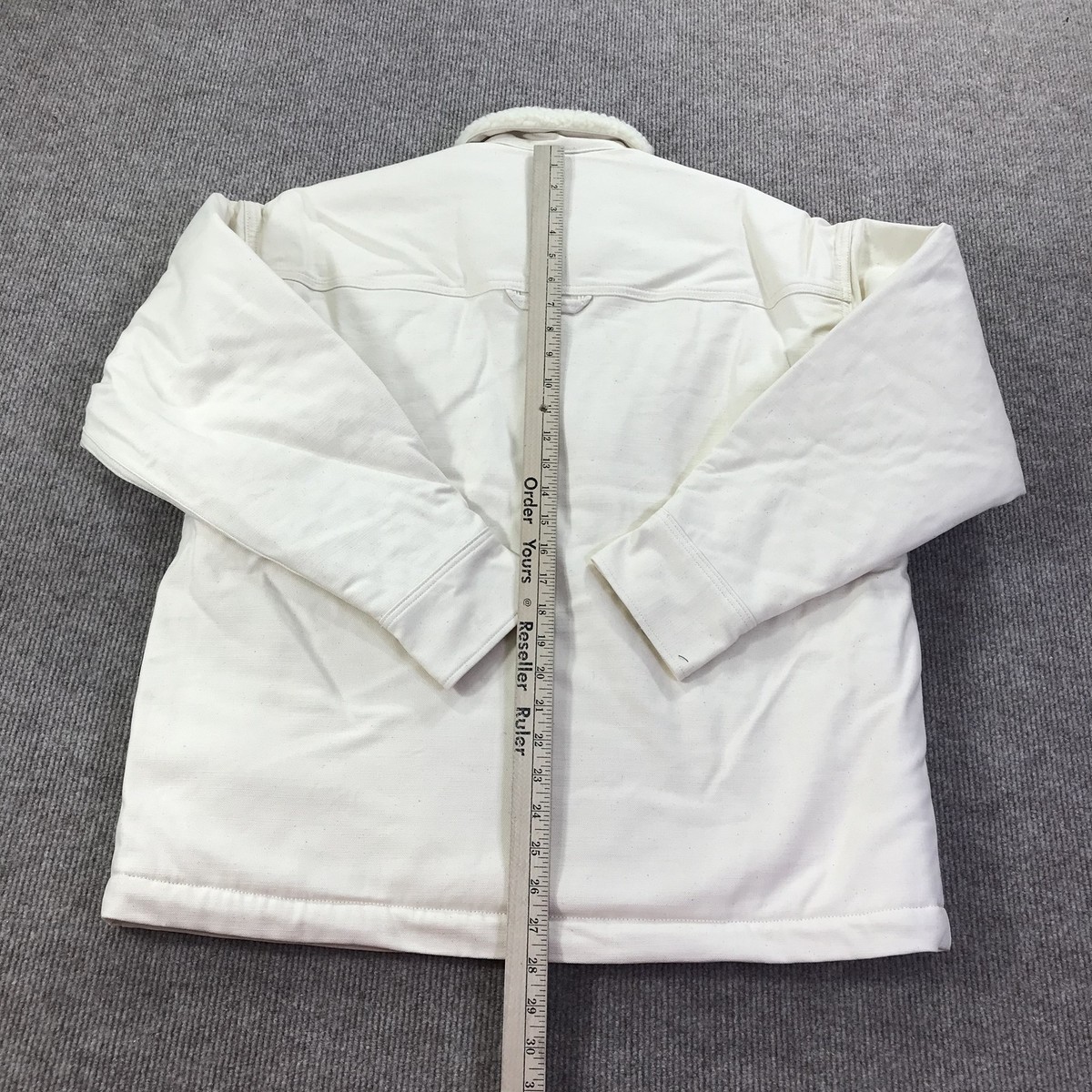 60枚（20と40） G-Star RAW Sherpa Lined Overshirt Womens XS Ecru Boxy Duckman