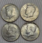 Lot Of 4 - 40% Silver Kennedy Half Dollars. .59 OzT Of Silver. A0815