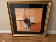 Vintage 1950s “In The Heat”by Francesco Savinelli Artwork Signed,Limited 277/295