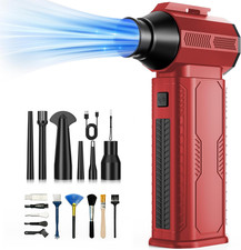 Aire comprimido duster 130000 rpm electrico sin cable bateria 8000mah ajustable