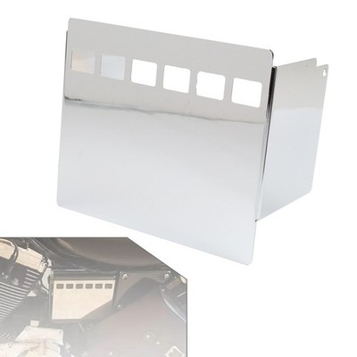 Battery Door Back Cover with Window for Harley Sportster XLH Low Rider Super Wide