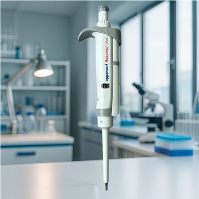 Eppendorf Research plus Einkanalpipette 0,5 10 µL variabel   Funktion getestet  