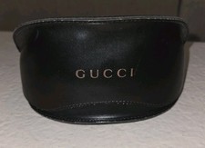 Gucci Oversized Leather Glasses/Sunglasses Case, Pouch