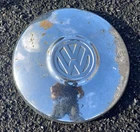 Genuine VW Camper Van T2 T25 Bay Beetle T1 10" Metal Wheel Trim Center Hub Cap