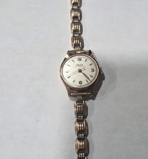 Vintage Doxa Watch 14k Gold Watch Ladies  Watch Mechanical Watch 24gr