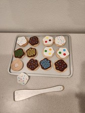 Melissa  Doug Slice and Bake Cookie Wooden Play Set