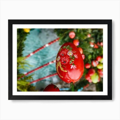 Easter Eggs 100 Art Print Framed Wall Art Poster Canvas Print Picture
