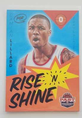 2012-13 Panini Past & Present - Rise 'n Shine Damian Lillard #16 (RC)