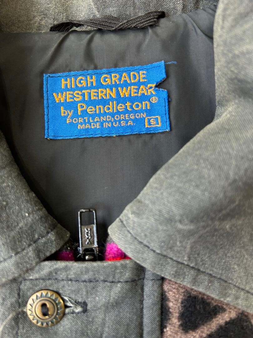 Pendleton High Grade Western Wool Jacket Native P… - image 4