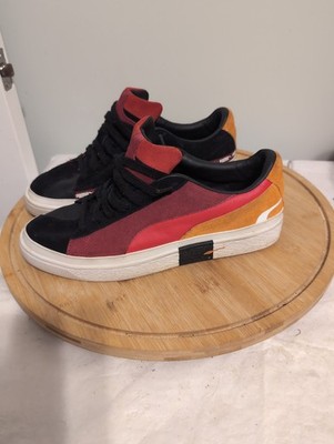Puma  Suede Hacked FS Black Jaffa-Ore 372785-01 Size 10 Men Good Condition 