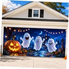 6 x 13 ft Halloween Garage Door Cover Banner Decorations