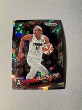 2025 Prizm WNBA Allisha Gray Silver Cracked Ice # 16 Atlanta Dream