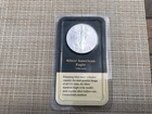 1999 Silver Eagle 1 oz in Littleton Holder Stunning UNC