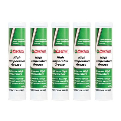 5 x 400g Kartusche Castrol Hochtemperaturfett - Rollen-/Radlager