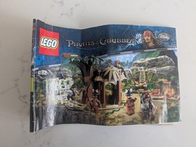 LEGO Pirates of the Caribbean 4182 The Cannibal Escape W/ Minifigs, Box & Manual