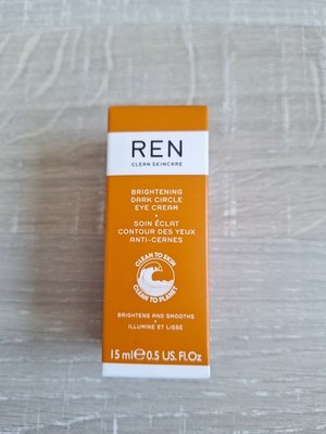 Ren Clean Skincare Brightening Dark Circle Eye Cream 15ml Neu
