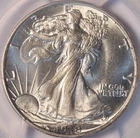 1938 P Walking Liberty Half Dollar, PCGS MS64, Brilliant White Gem, Exquisite!