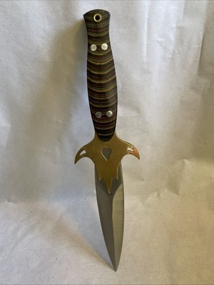 King Of Hearts, Knife By Frost Cutlery 5 Inch Stainless Steel Blade ￼￼