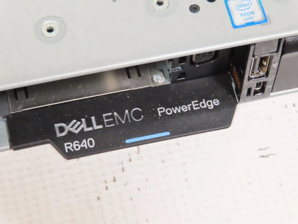 Dell PowerEdge R640 1U 10SFF Server Barebones 2x Silver 4110 NoRam H730 2x 1100w - Image 2 of 3
