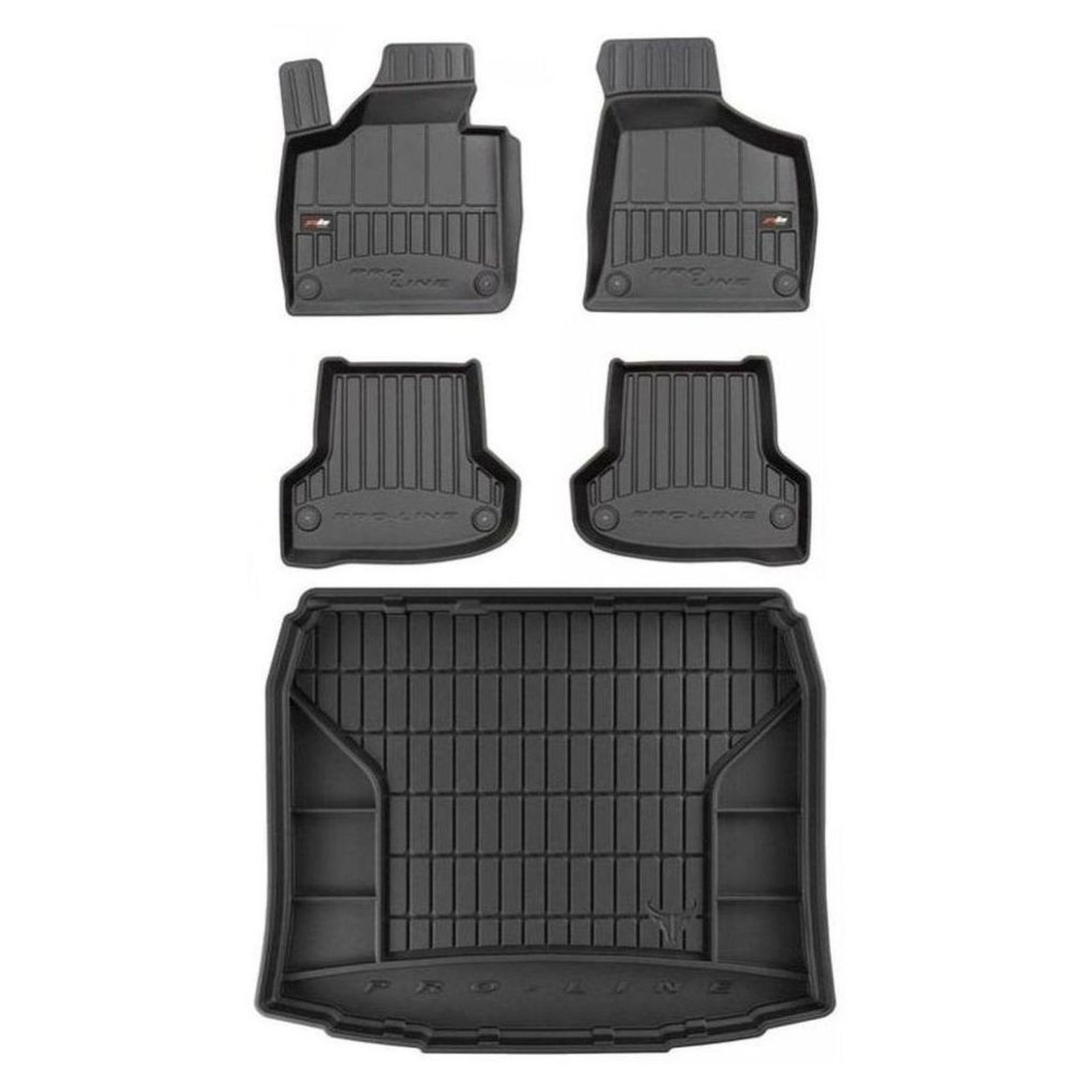 Tapis TPE Audi A3 8P 2003-2013 et bac de coffre pour sorties outdoor et pluie