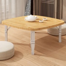 Folding Coffee Table Porch End Side Couch Table Tatami Low Table Desk Furniture