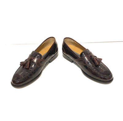 Johnston & Murphy Cellini Walnut Tassel Loafer 8.5 johnston murphy cellini products for sale | eBay main image 3