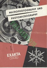 Vintage Exakta VX IIa Macrophotography and Photomicrography