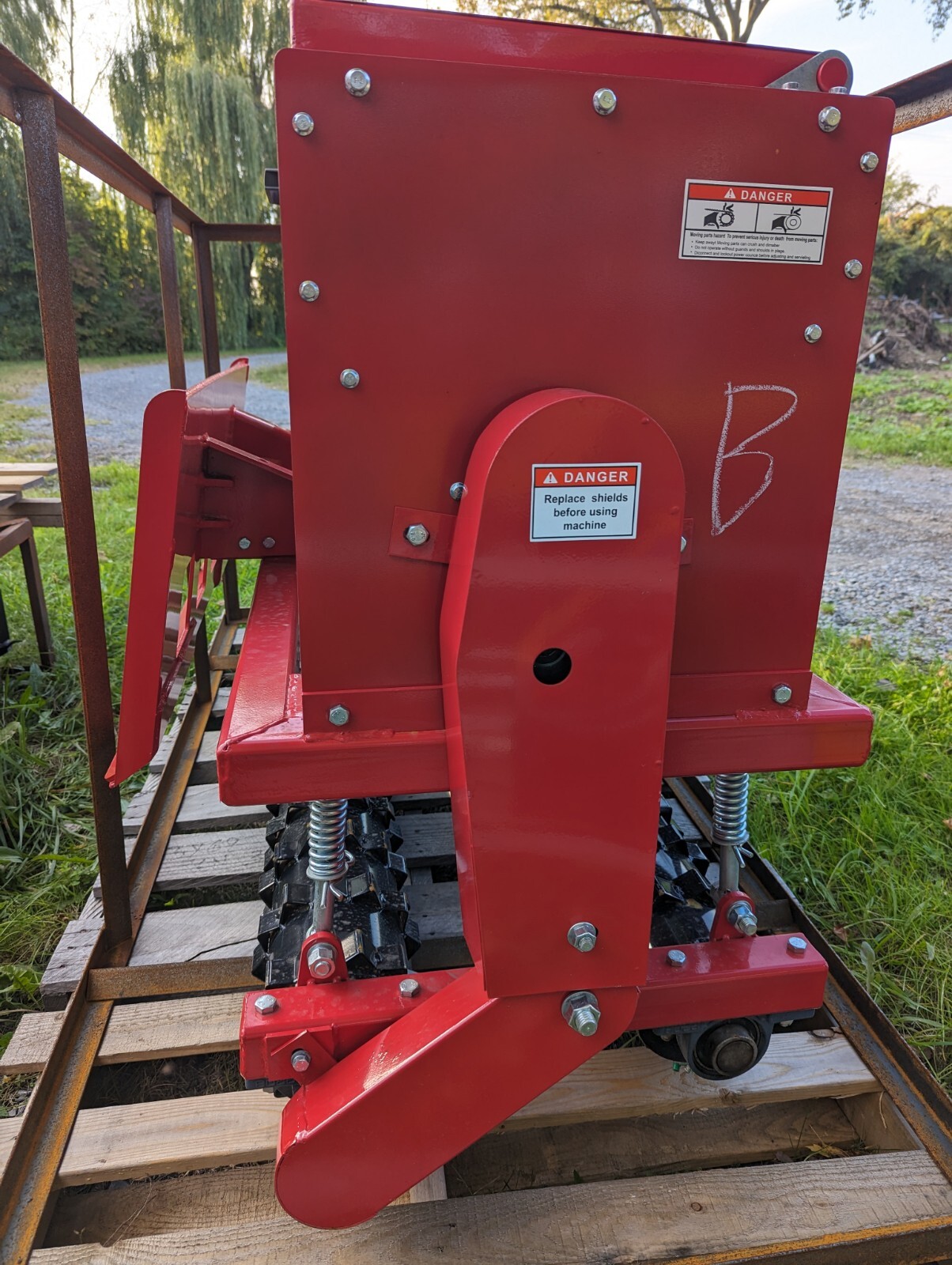 Skidsteer Seeder NO TILL SEED DRILL for 3 Point Tractor Or Skid Steer