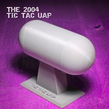 TIC TAC UFO / UAP 2004 Geschenk - 3D gedruckt