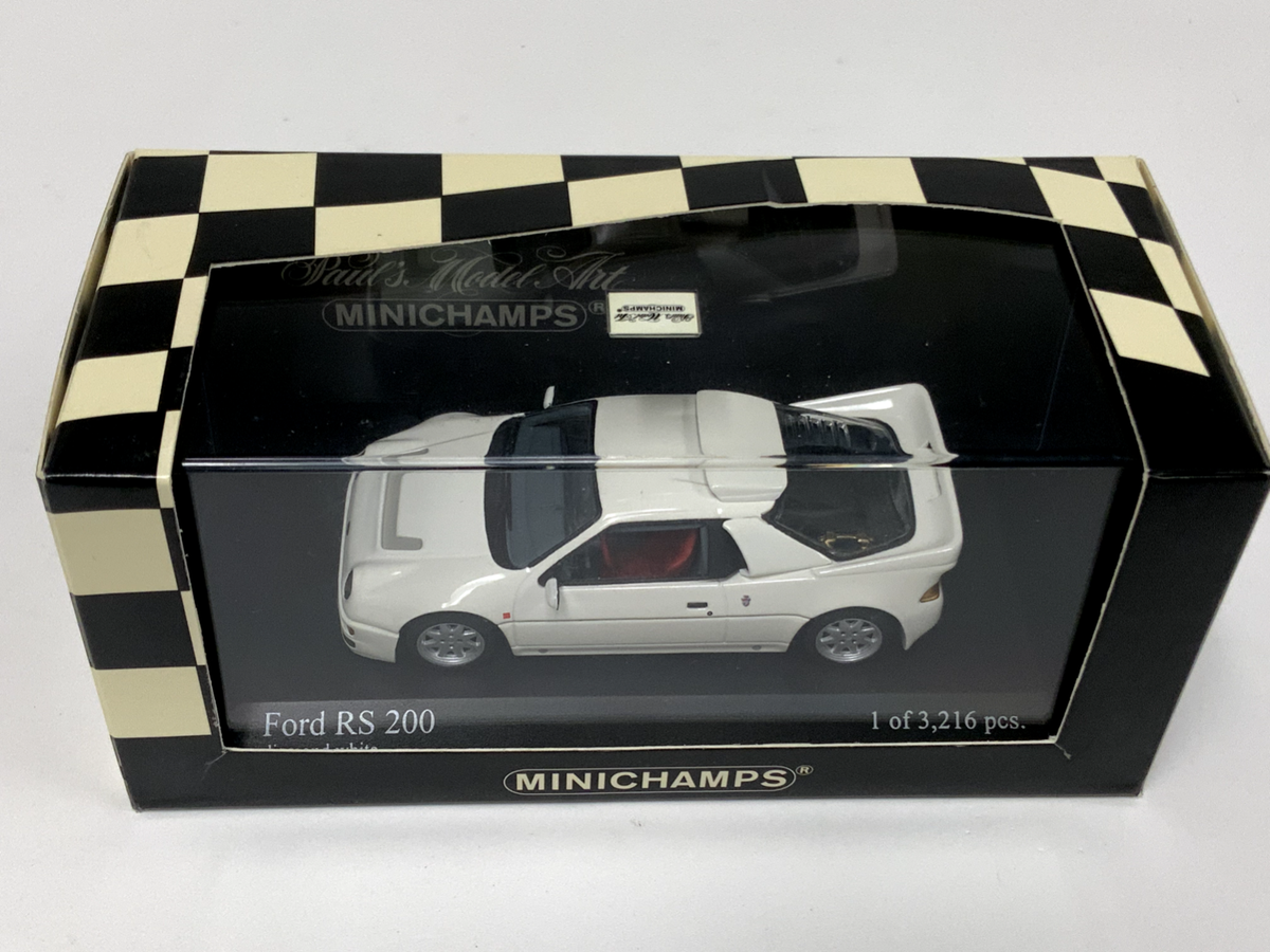 FORD RS 200 1986 Bleu Blue MINICHAMPS 1:43 de reference 430080202
