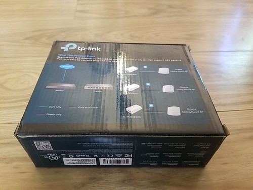 TP-Link Gigabit 48VDC Passive PoE Adapter (TL-POE4824G) (tlpoe4824g) - Picture 3 of 4