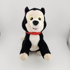 Disney Store Pinocchio Figaro Plush 7  Kitty Cat Red Bow