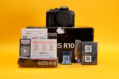 Canon EOS R10 Body Mirrorless Camera - Black