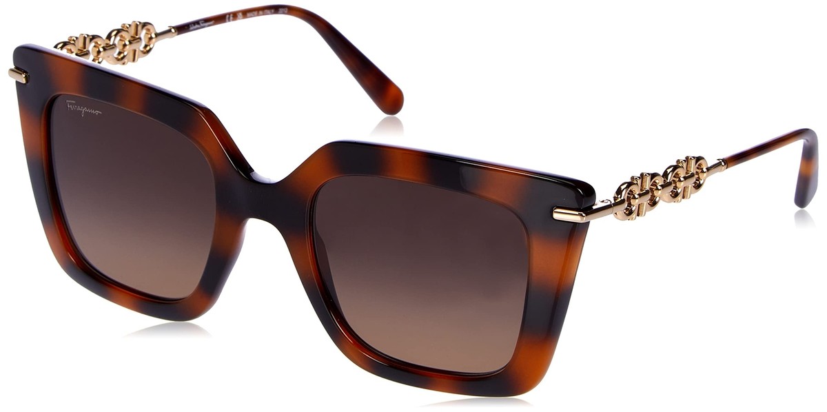 NEW Salvatore Ferragamo SF 1041S 238 Classic Havana  display picture 1