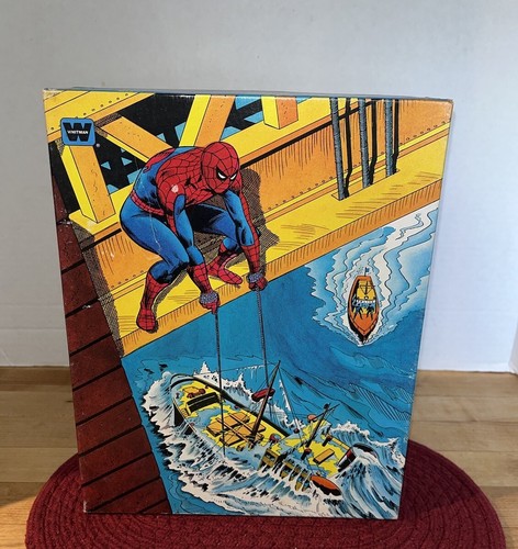 1982 WHITMAN The Amazing Spider Man Puzzle Marvel Comics Complete - New Sealed - Picture 3 of 8