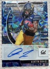 2020 Panini Prizm Draft Ashtyn Davis RC SP CAMO /25 NY JETS CAL BEARS