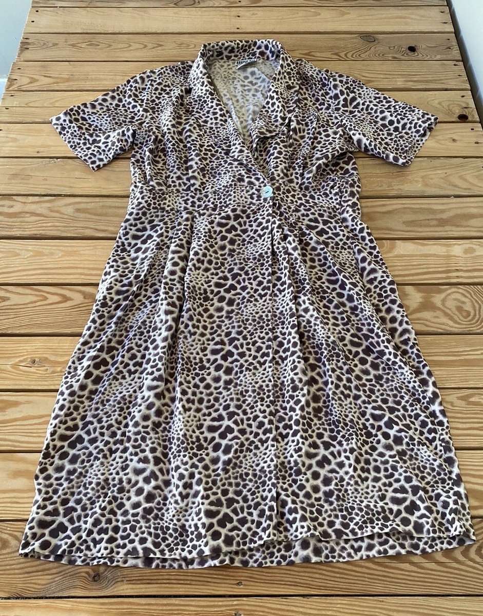 Vintage Robbie Bee Womens Patterned 100% silk Dress size 12 Brown S10 Vintage Robbie Bee Womens Patterned 100% silk Dress size 12 Brown S10