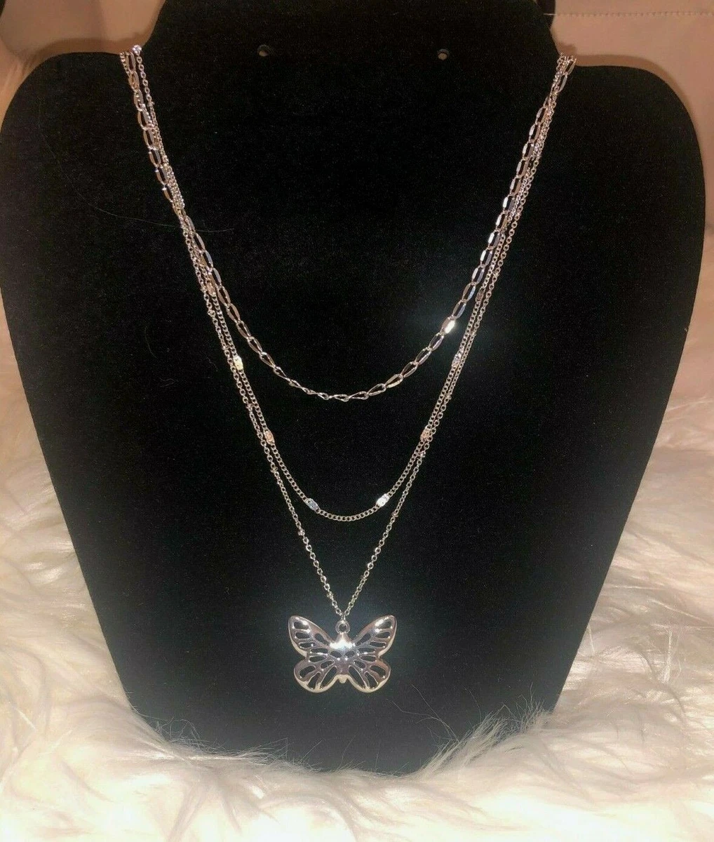 Butterfly necklace forever 21 sale